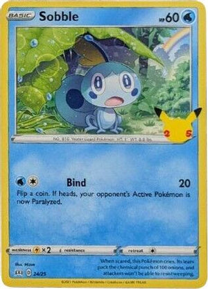 Sobble 24/25 - McDonalds Collection 2021 - Poke-Collect
