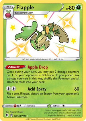 Flapple SV013/122 - Shiny Vault Holofoil - Poke-Collect