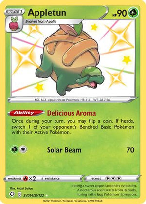 Appletun SV014/122 - Shiny Vault Holofoil - Poke-Collect