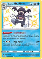 Galarian Mr. Rime SV021/122 - Shining Fates Shiny Vault Holofoil - Poke-Collect