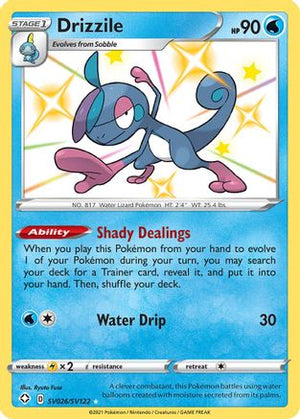 Drizzile SV026/122 - Shiny Vault Holofoil - Poke-Collect