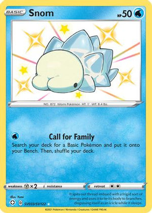 Snom SV033/122 - Shiny Vault Holofoil - Poke-Collect