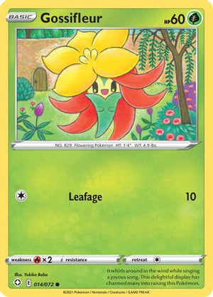 Gossifleur 14/72 - Shining Fates Reverse Holofoil - Poke-Collect