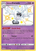 Galarian Cursola SV050/122 - Shiny Vault Holofoil - Poke-Collect