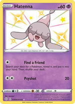 Hatenna SV054/122 - Shining Fates Shiny Vault Holofoil - Poke-Collect