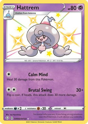 Hattrem SV055/122 - Shiny Vault Holofoil