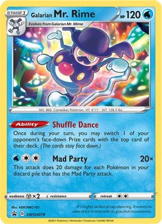 Galarian Mr. Rime SWSH079/307 - SWSH Black Star Promos Holofoil - Poke-Collect