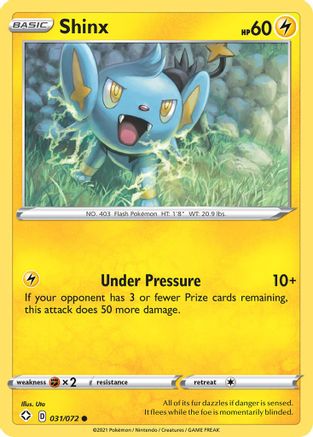 Shinx 31/72 - Shining Fates Reverse Holofoil - Poke-Collect