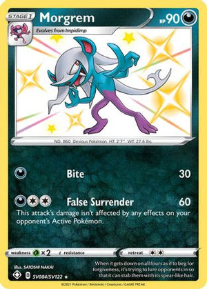 Morgrem SV084/122 - Shiny Vault Holofoil - Poke-Collect