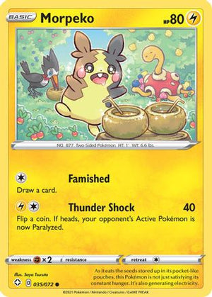 Morpeko 35/72 - Shining Fates - Poke-Collect