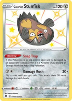 Galarian Stunfisk SV088/122 - Shining Fates Shiny Vault Holofoil - Poke-Collect