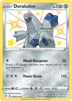 Duraludon SV092/122 - Shining Fates Shiny Vault Holofoil - Poke-Collect