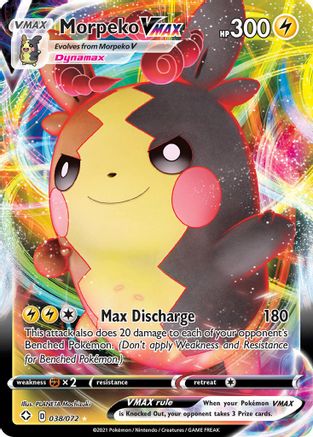 Morpeko VMAX 38/72 - Shining Fates Holofoil - Poke-Collect