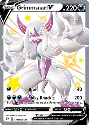 Grimmsnarl V SV116/122 - Shiny Vault Holofoil - Poke-Collect