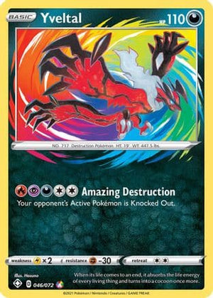 Yveltal 46/72 - Shining Fates Holofoil