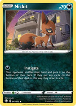 Nickit 47/72 - Shining Fates Reverse Holofoil - Poke-Collect