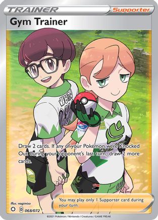 Gym Trainer (Full Art) 68/72 - Shining Fates Holofoil - Poke-Collect