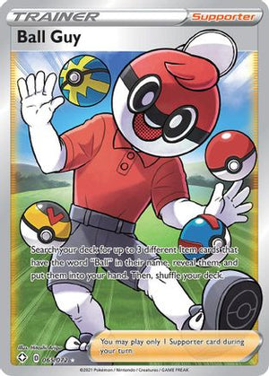 Ball Guy (Full Art) 65/72 - Shining Fates Holofoil - Poke-Collect