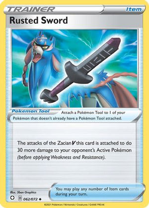 Rusted Sword 62/72 - Shining Fates - Poke-Collect