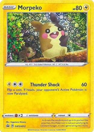 Morpeko - SWSH012 (General Mills Promo) SWSH012 - Miscellaneous Cards & Products Holofoil - Poke-Collect