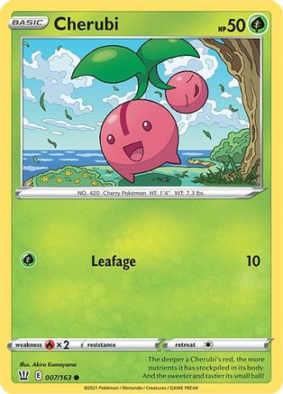 Cherubi 7/163 - SWSH05 Battle Styles - Poke-Collect