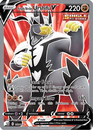 Single Strike Urshifu V 150/163 - Battle Styles Holofoil - Poke-Collect