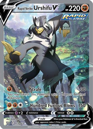 Rapid Strike Urshifu V 153/163 - Battle Styles Holofoil - Poke-Collect