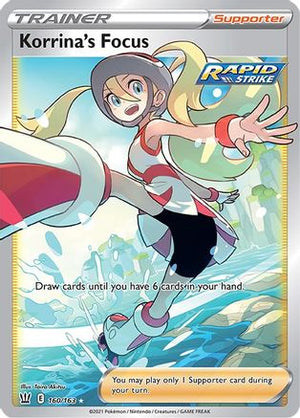 Korrina's Focus 160/163 - Battle Styles Holofoil - Poke-Collect