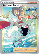 Korrina's Focus (Full Art) 160/163 - SWSH05 Battle Styles Holofoil - Poke-Collect