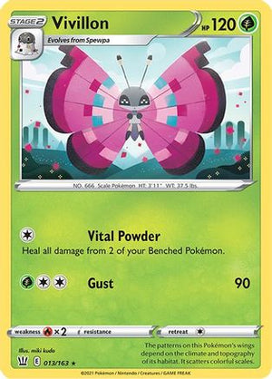 Vivillon 13/163 - Battle Styles - Poke-Collect