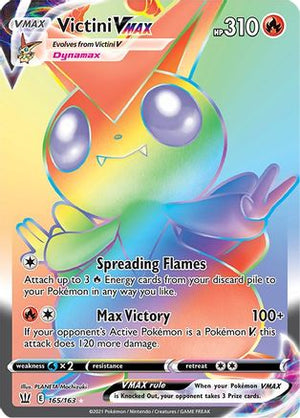 Victini VMAX 165/163 - Battle Styles Holofoil