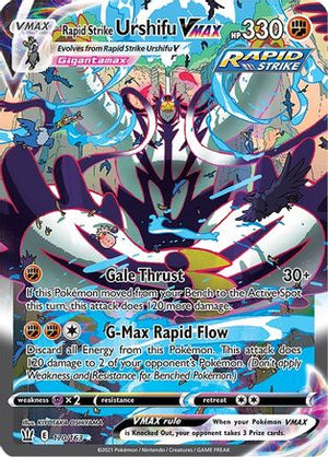 Rapid Strike Urshifu VMAX 170/163 - Battle Styles Holofoil - Poke-Collect