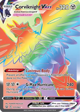 Corviknight VMAX 171/163 - Battle Styles Holofoil - Poke-Collect