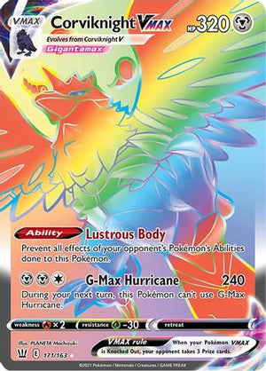 Corviknight VMAX 171/163 - Battle Styles Holofoil - Poke-Collect