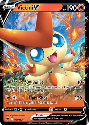 Victini V 21/163 - Battle Styles Holofoil - Poke-Collect