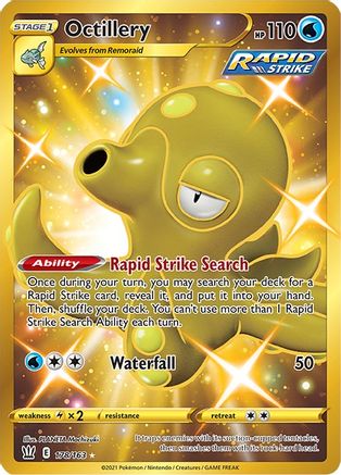 Octillery 178/163 - Battle Styles Holofoil