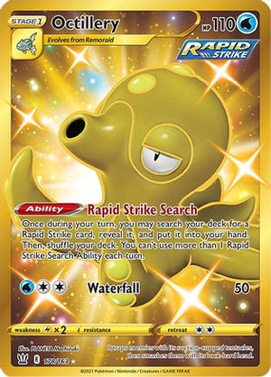 Octillery 178/163 - Battle Styles Holofoil - Poke-Collect