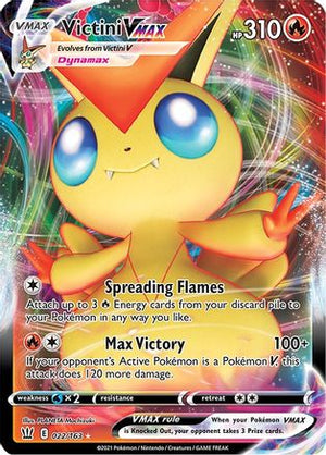 Victini VMAX 22/163 - Battle Styles Holofoil - Poke-Collect