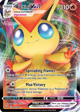 Victini VMAX 22/163 - Battle Styles Holofoil - Poke-Collect