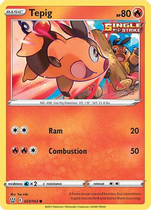 Tepig 23/163 - Battle Styles - Poke-Collect