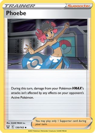 Phoebe 130/163 - SWSH05 Battle Styles - Poke-Collect