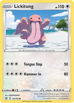 Lickitung 113/163 - SWSH05 Battle Styles Reverse Holofoil - Poke-Collect