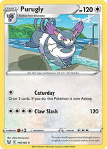 Purugly 116/163 - SWSH05 Battle Styles Reverse Holofoil - Poke-Collect