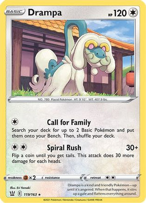 Drampa 119/163 - SWSH05 Battle Styles - Poke-Collect