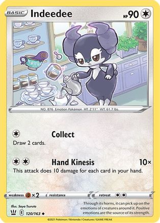 Indeedee 120/163 - SWSH05 Battle Styles - Poke-Collect
