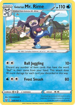 Galarian Mr. Rime 35/163 - SWSH05 Battle Styles - Poke-Collect