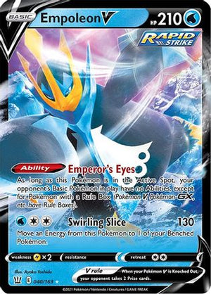 Empoleon V 40/163 - SWSH05 Battle Styles Holofoil - Poke-Collect