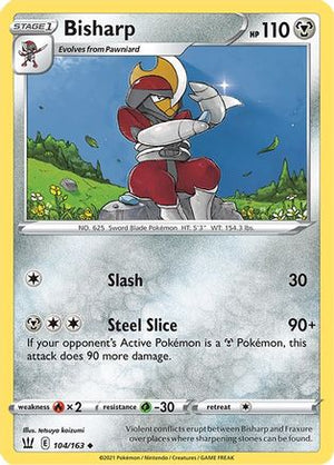 Bisharp 104/163 - Battle Styles - Poke-Collect