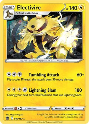 Electivire 45/163 - SWSH05 Battle Styles - Poke-Collect