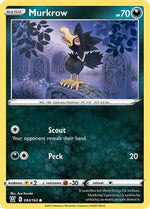 Murkrow 93/163 - SWSH05 Battle Styles Reverse Holofoil - Poke-Collect